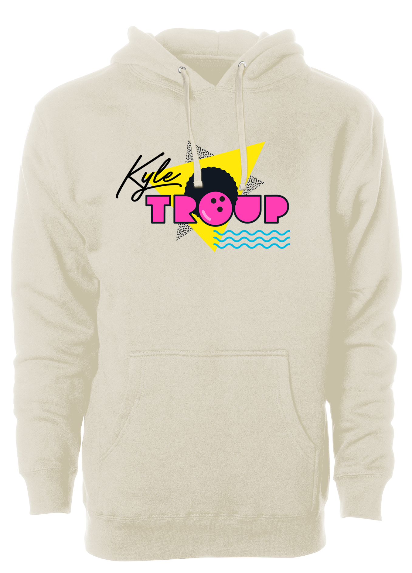 kyle troup bowling pba professional bowling shirt storm bowling 80's black purple yellow retro blue tan bone