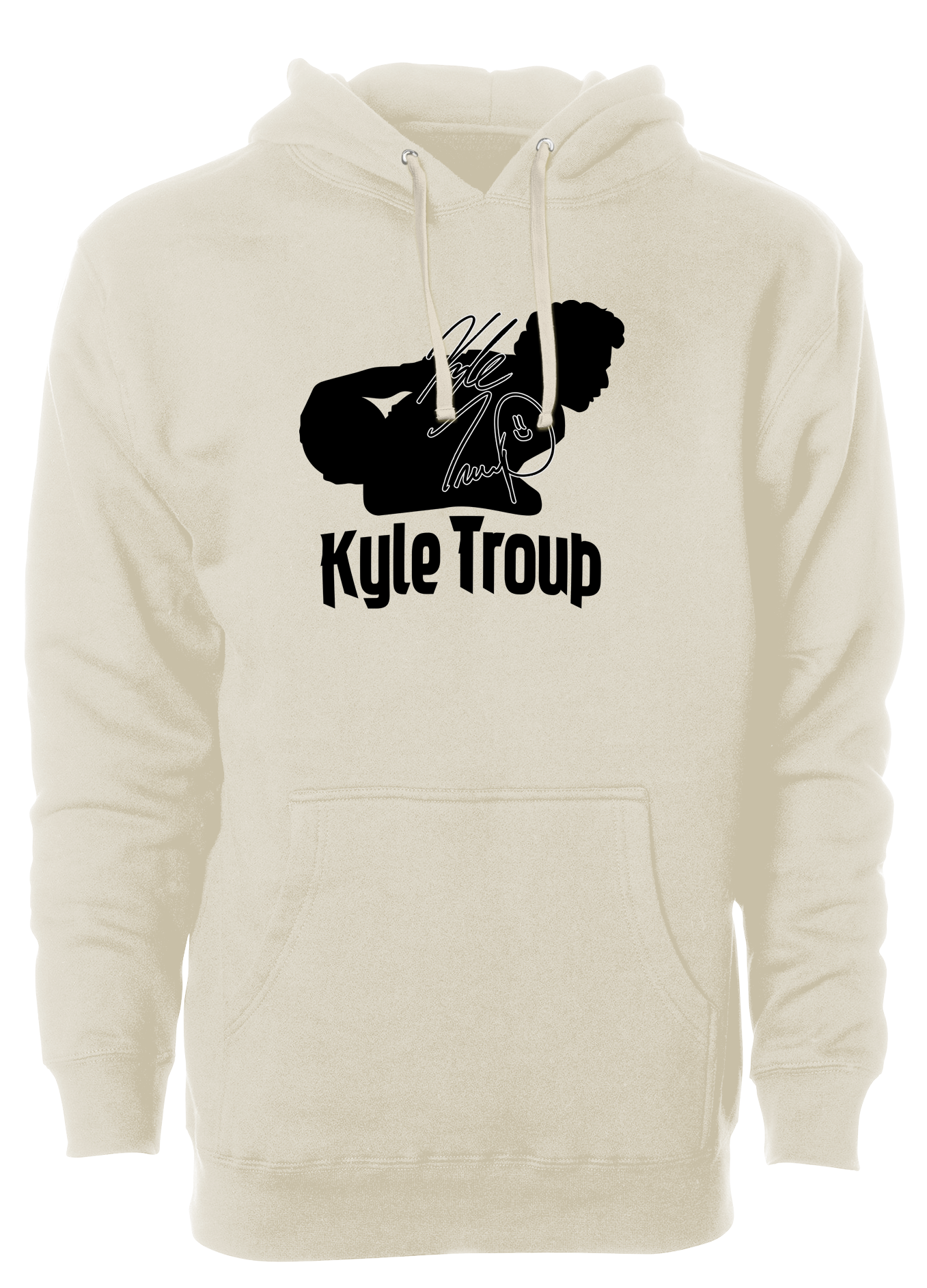 kyle troup bowling pba professional bowling shirt storm bowling silhouette signature hoodie bone black 