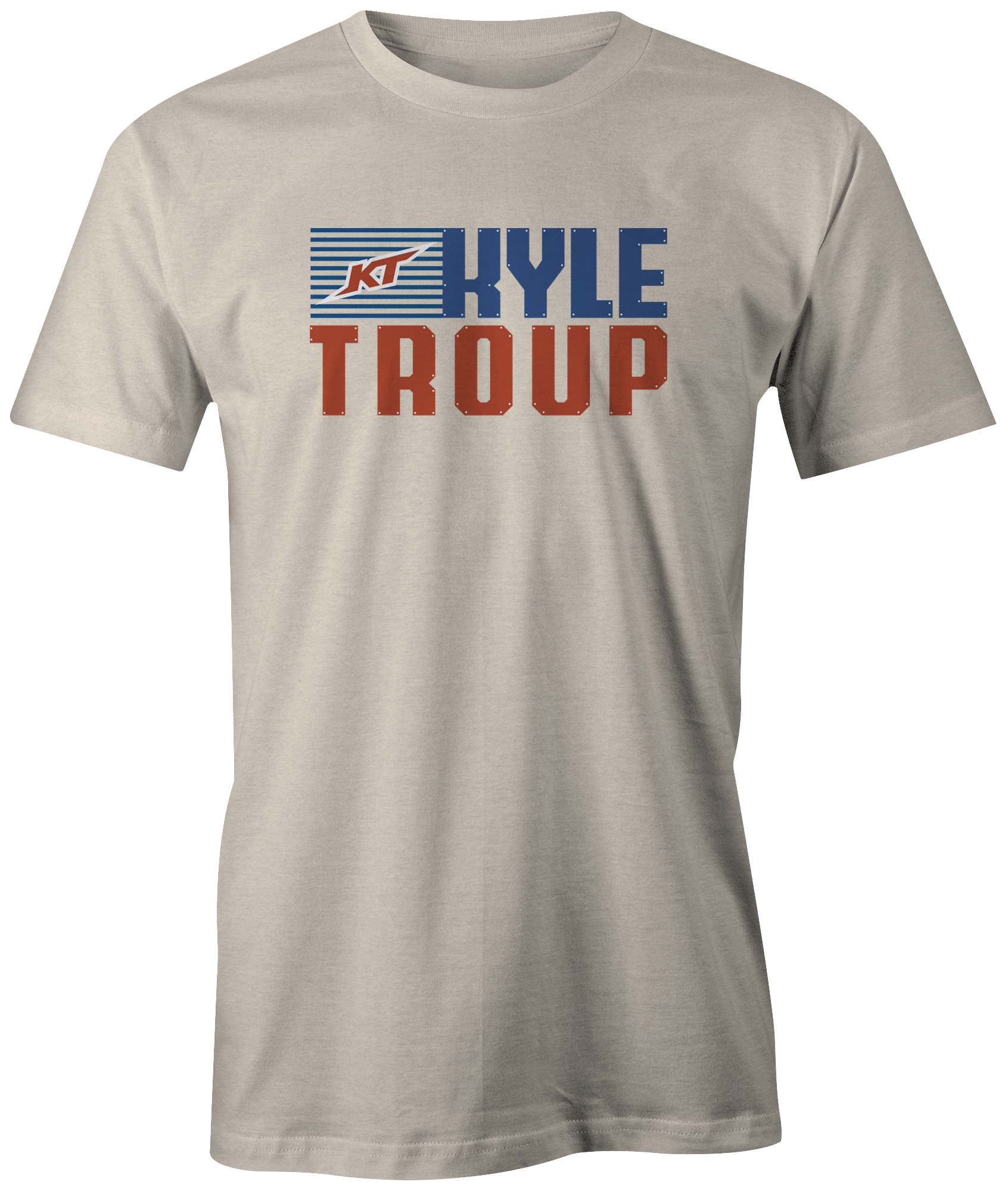 kyle troup bowling pba professional bowling shirt storm bowling  red white blue americana usa patriotic sand tan