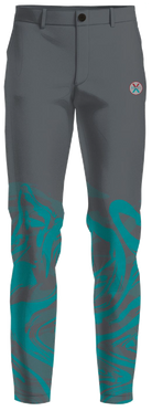 kyle troup bowling pba professional bowling pants storm bowling bowlifi teal marble grey gray front