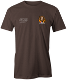 kyle troup bowling pba professional bowling shirt storm bowling  pro with the fro afro pick fun funny  brown