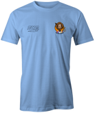 kyle troup bowling pba professional bowling shirt storm bowling  pro with the fro afro pick fun funny powder blue