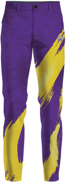 kyle troup bowling pba professional bowling pants storm bowling corrupted back purple yellow